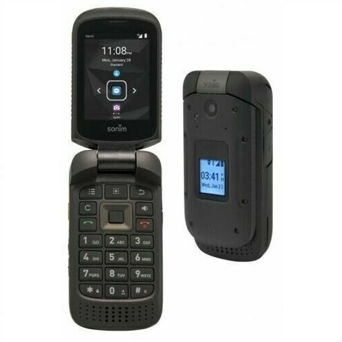 buy Cell Phone Sonim XP3 XP3800 Flip Phone 8GB - Black - click for details